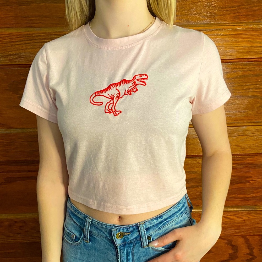 Dinosaur Crop Top